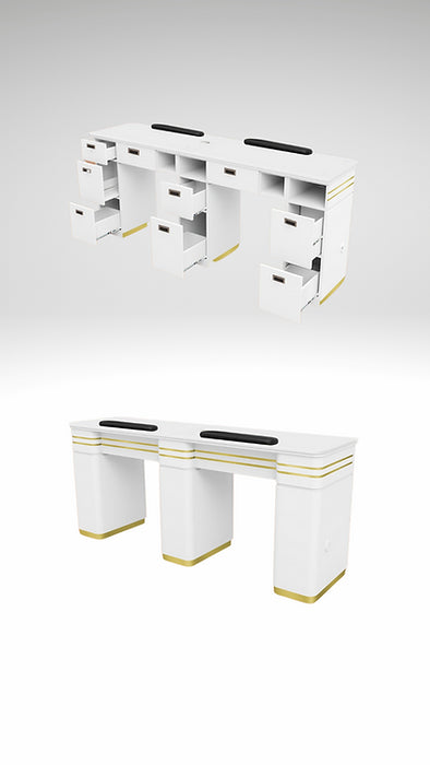 Marigold - Mesa de uñas doble